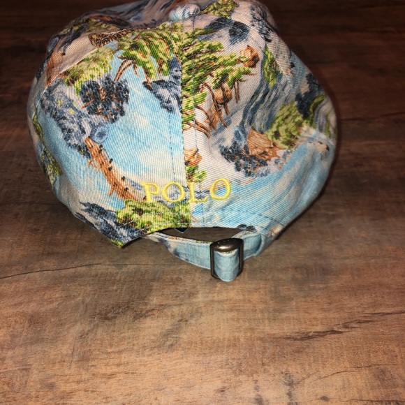 New Polo Ralph Lauren Hat Floral Island Pattern - Picture 3 of 8